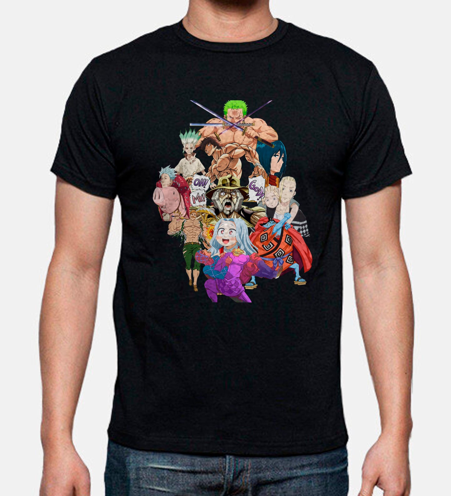 Camiseta personalizada Anime