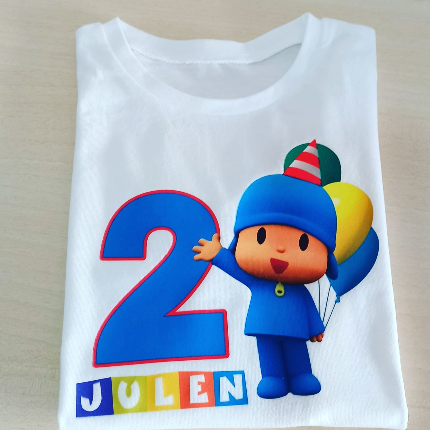 Camiseta de bebé personalizado
