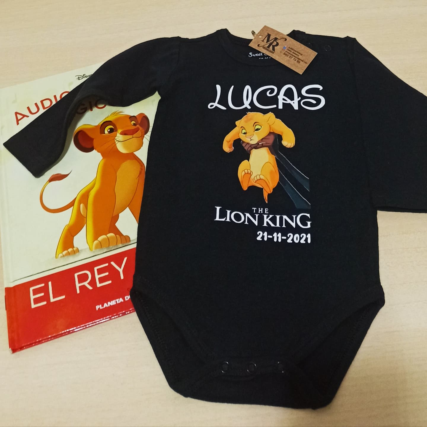 Bodys de bebé de mangas largas personalizado