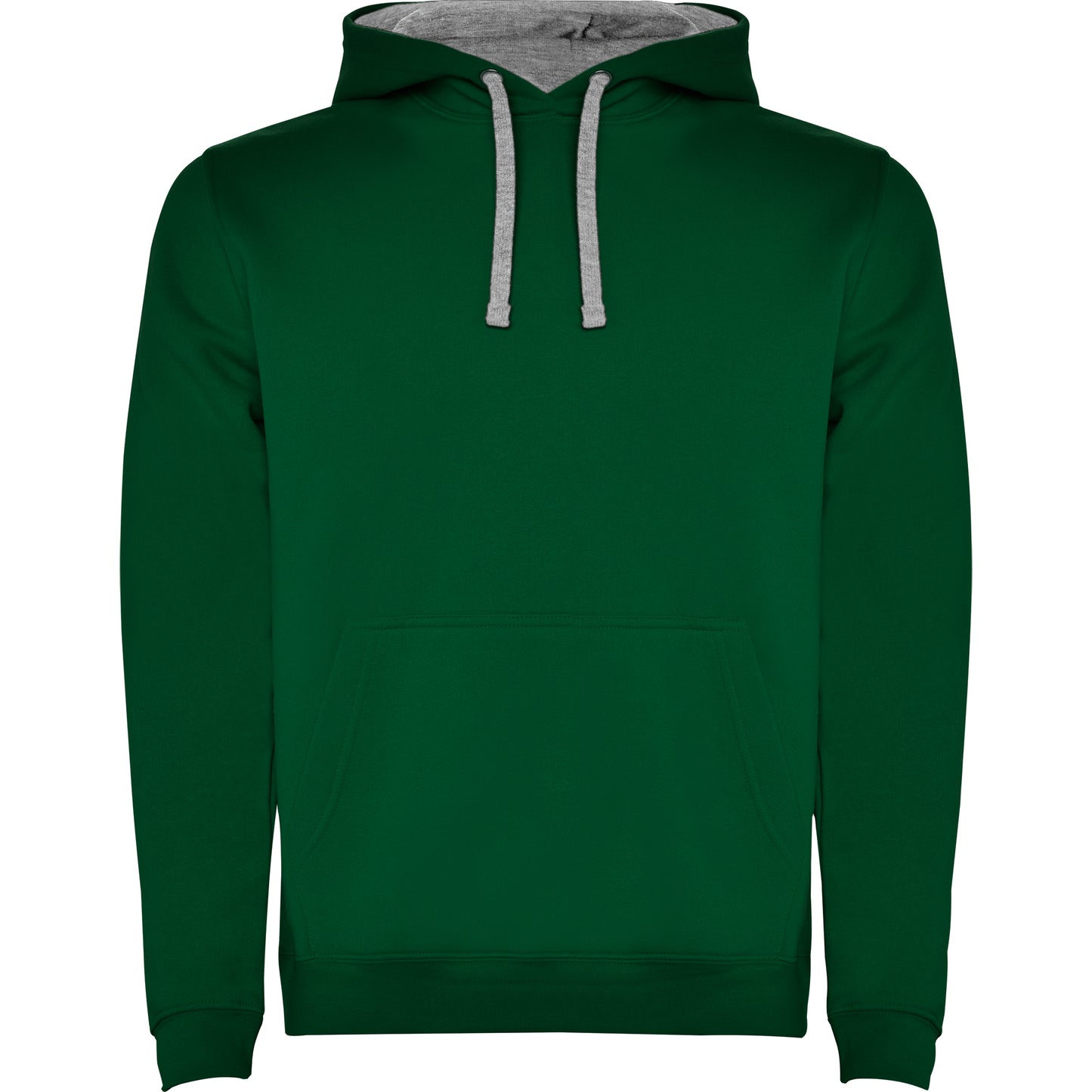 Sudadera con capucha bicolor