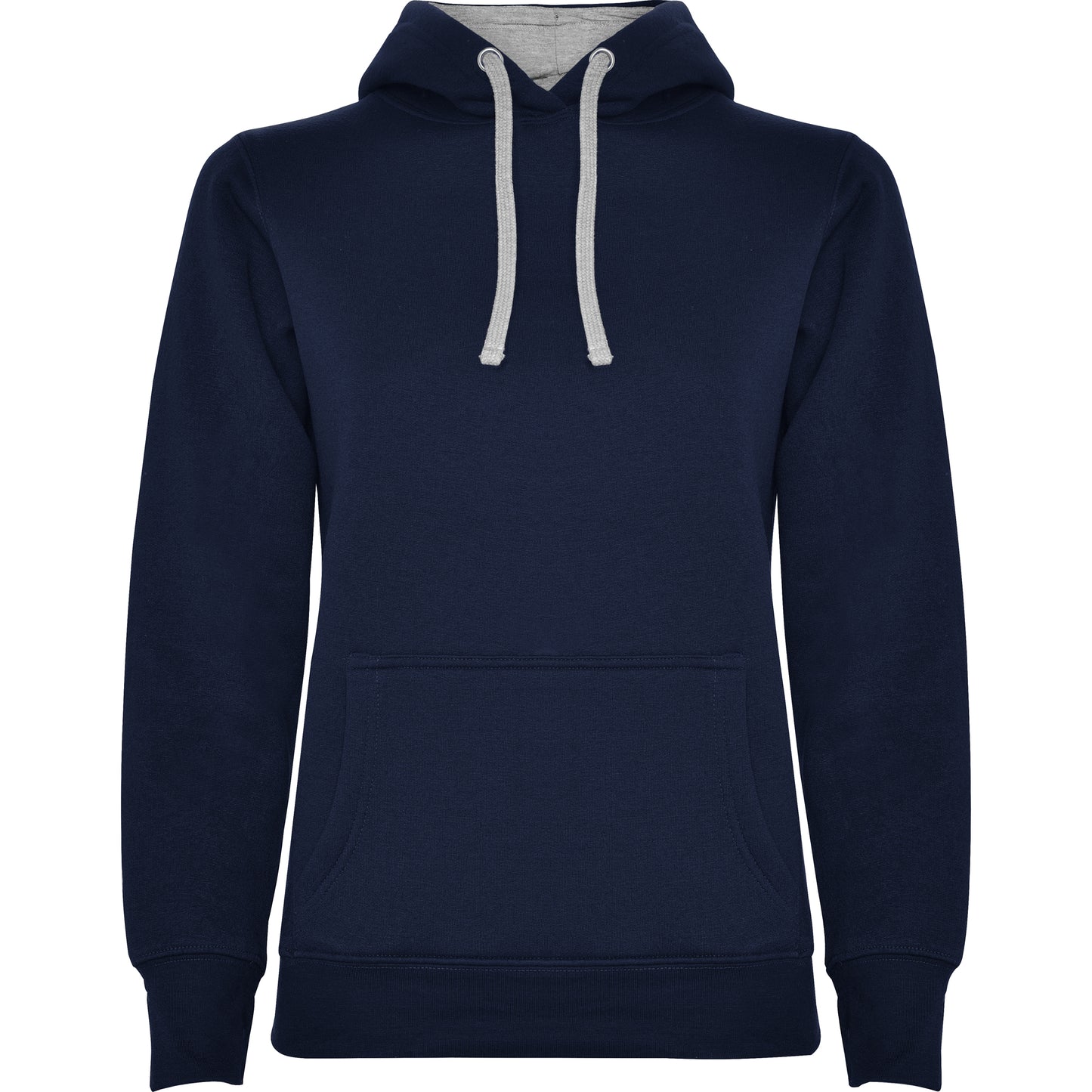 Sudadera Urban capucha bicolor mujer