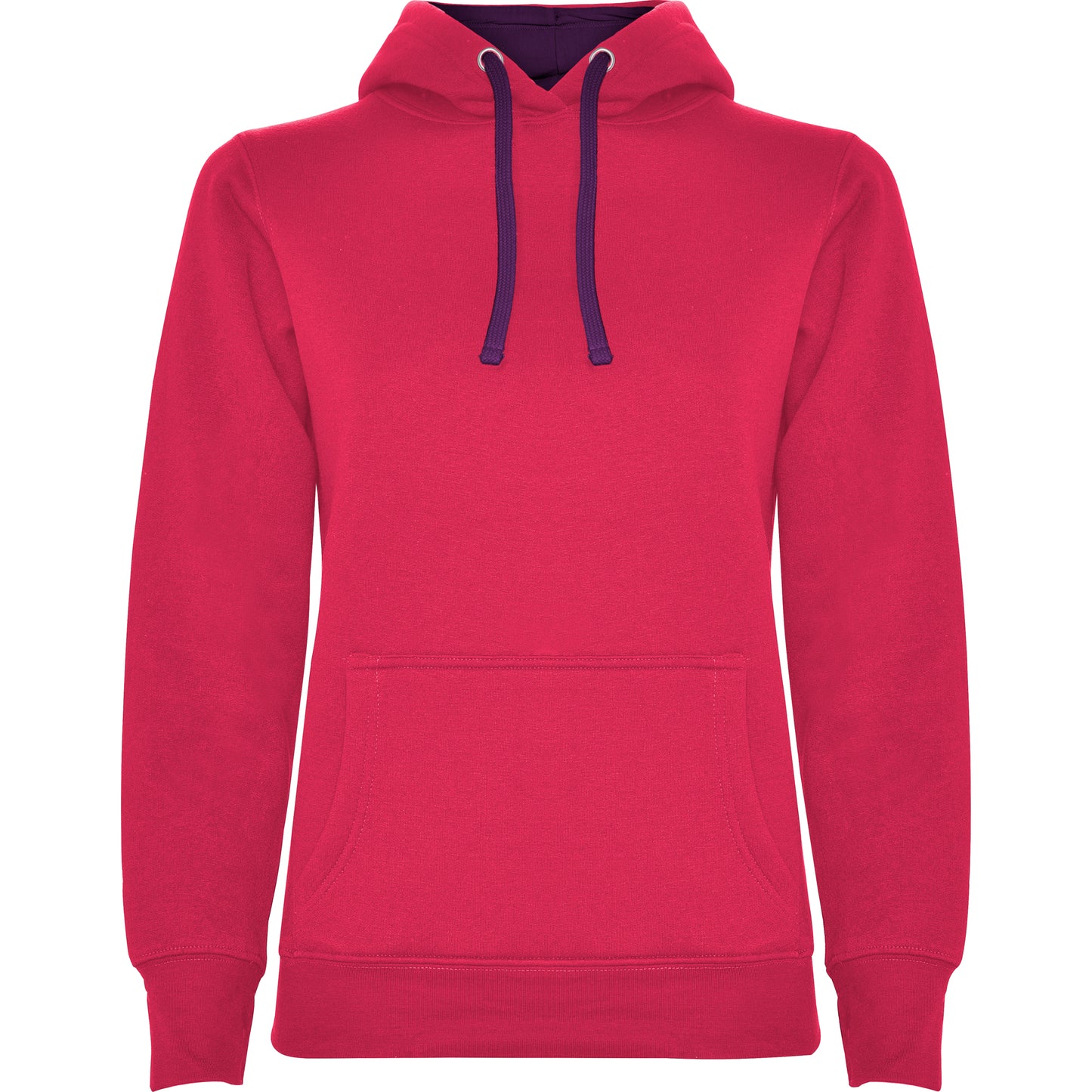 Sudadera Urban capucha bicolor mujer