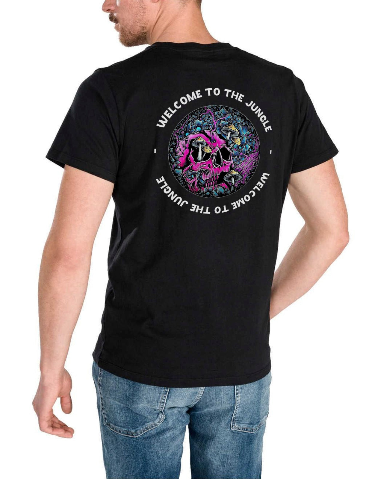 Camiseta personalizada welcome to the jungle