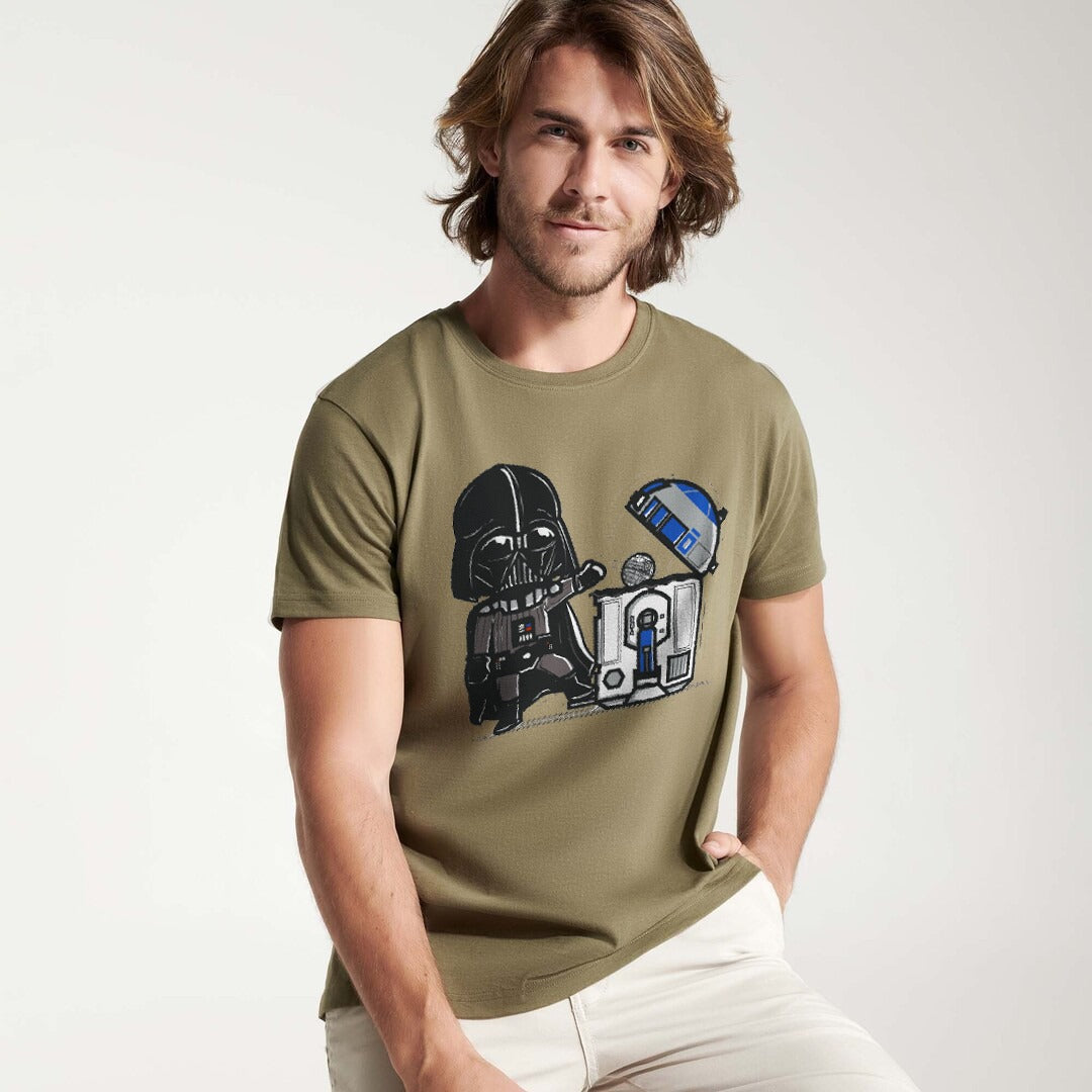 Camiseta personalizada darth vader - r2d2