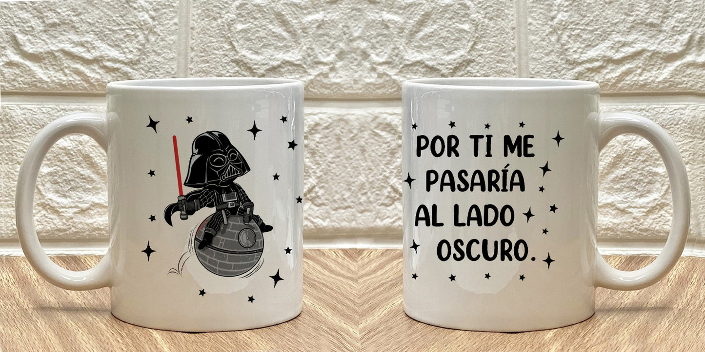 Taza Darth Vader personalizada