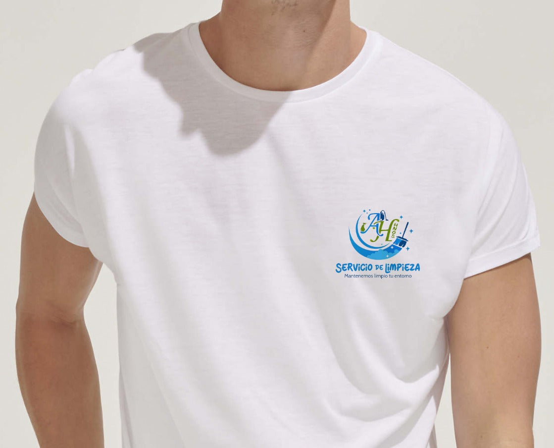 Camiseta con logo de empresa