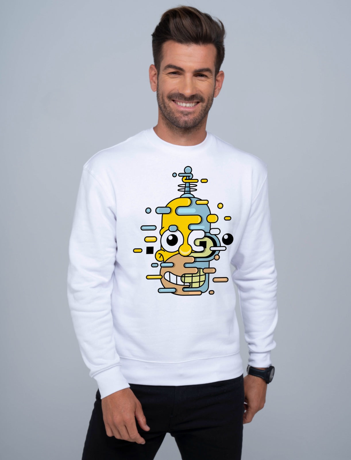 Sudadera homer futurama