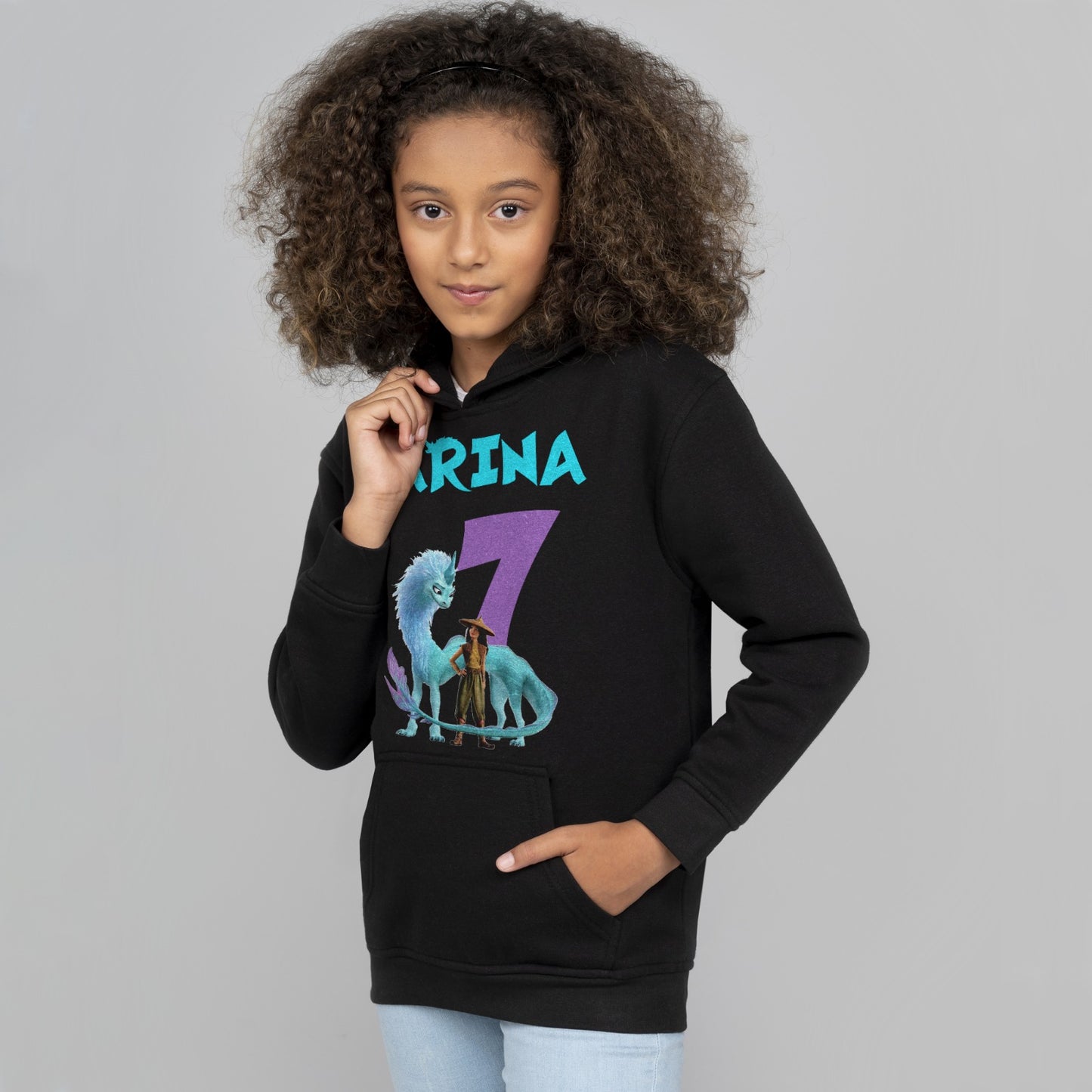 Sudadera personalizada raya y el dragón