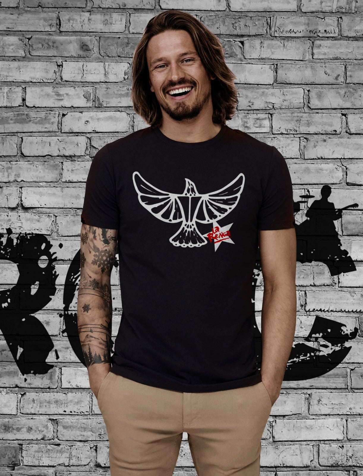 Camiseta rock la renga