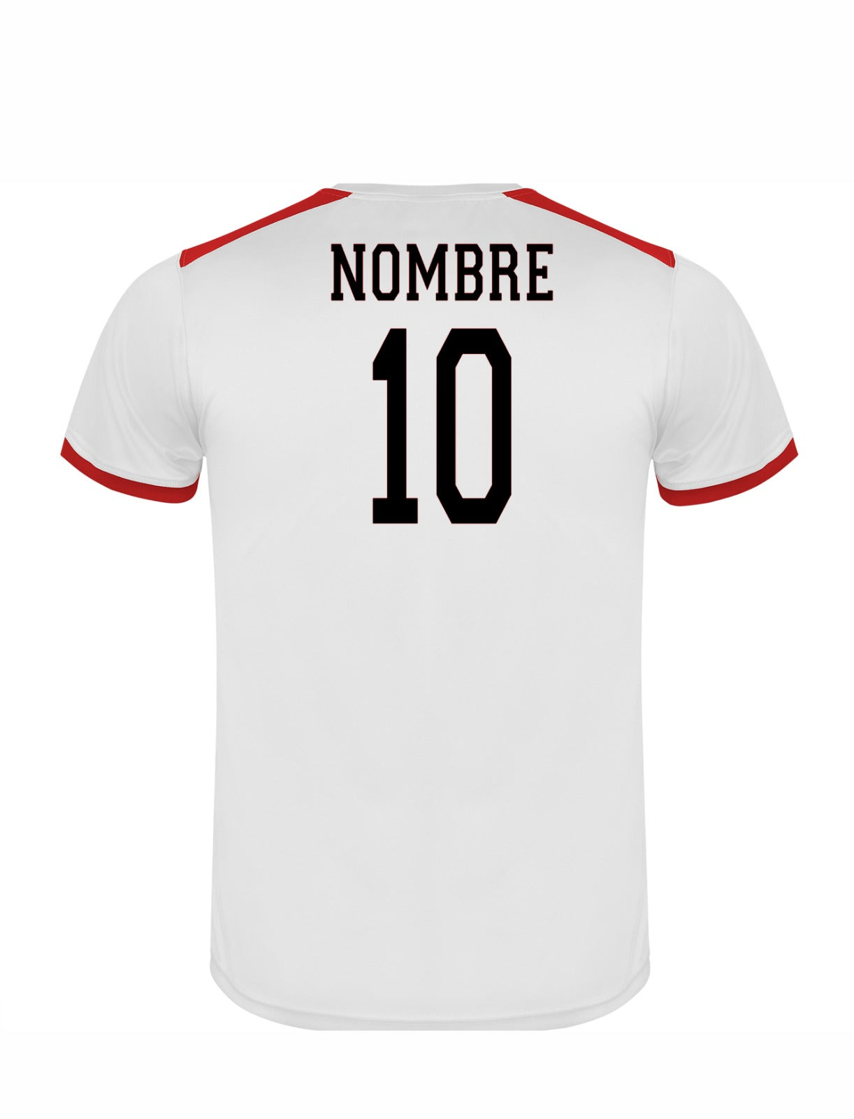 Camiseta futbol personalizada
