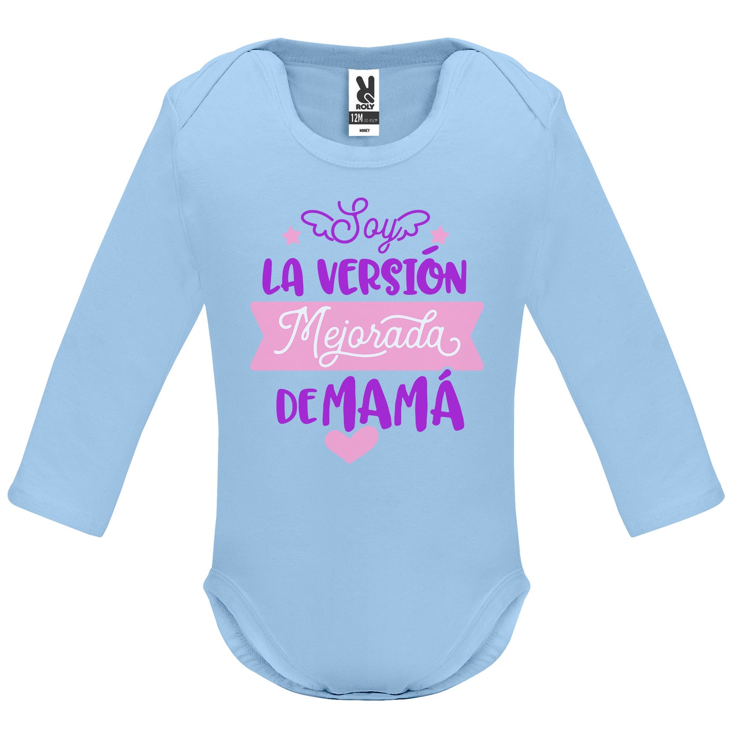 Body personalizado versión mejorada de mamá