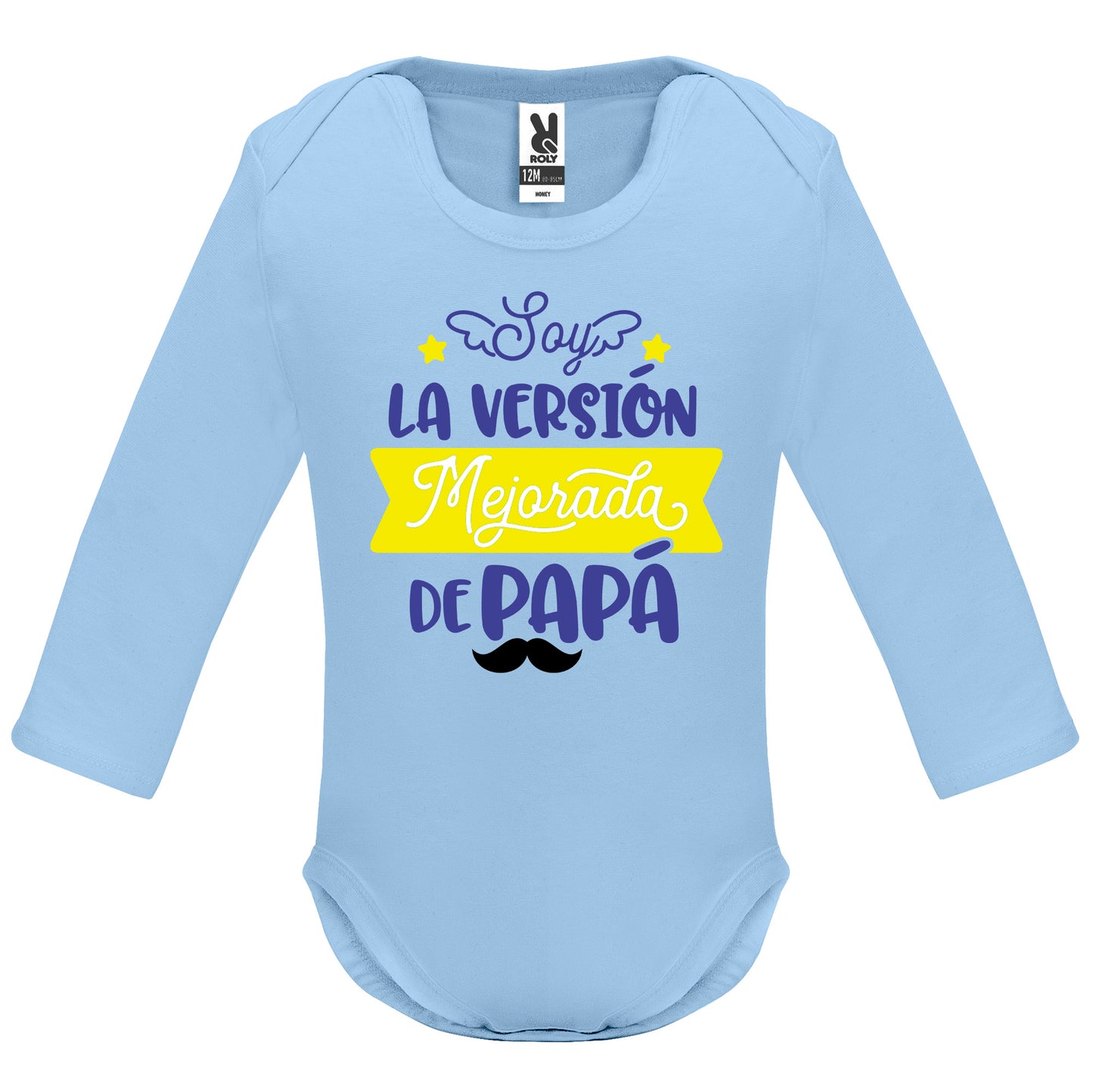 Body de Bebé - soy la versión mejorada de papá