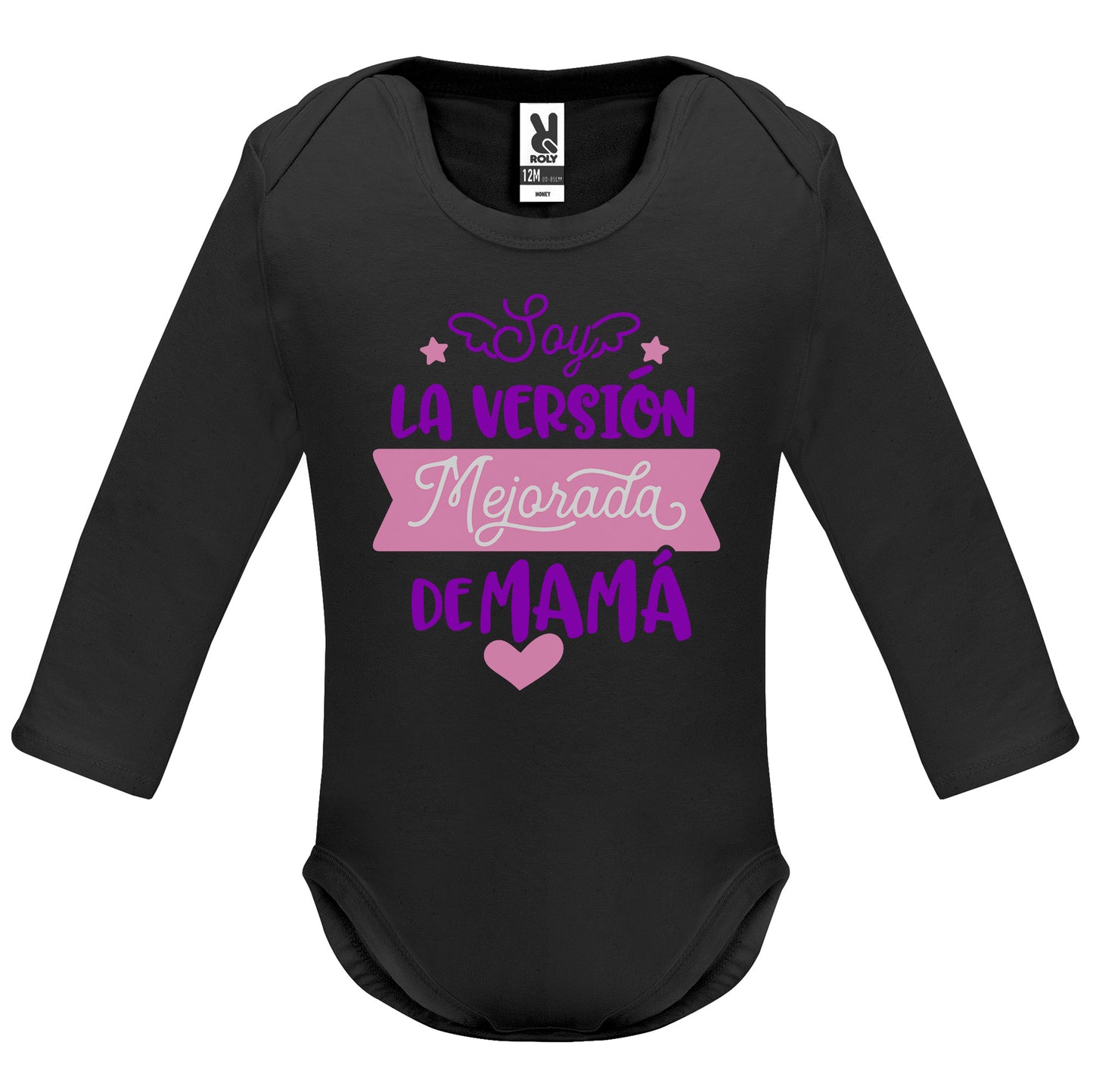 Body personalizado versión mejorada de mamá