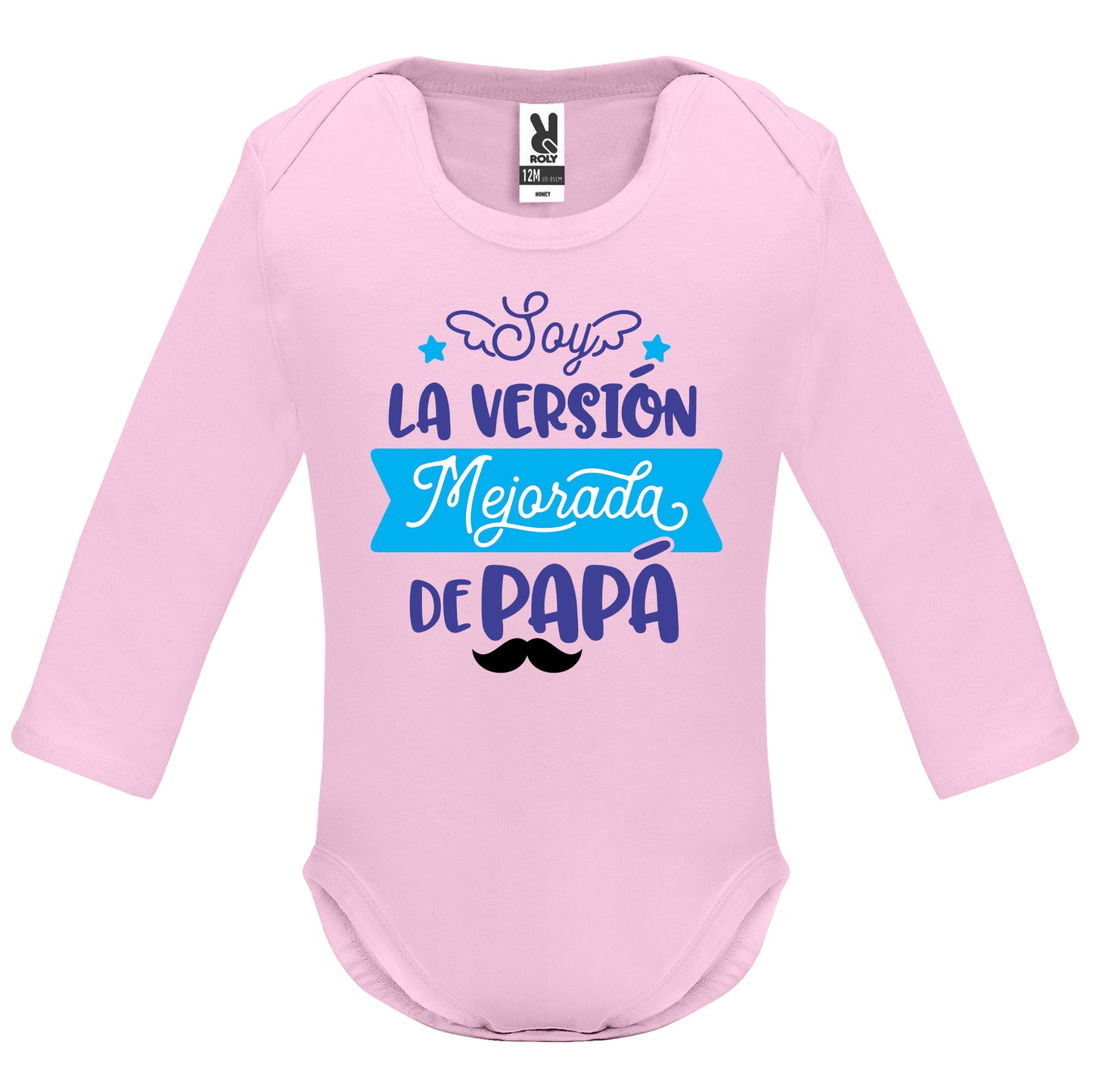 Body de Bebé - soy la versión mejorada de papá