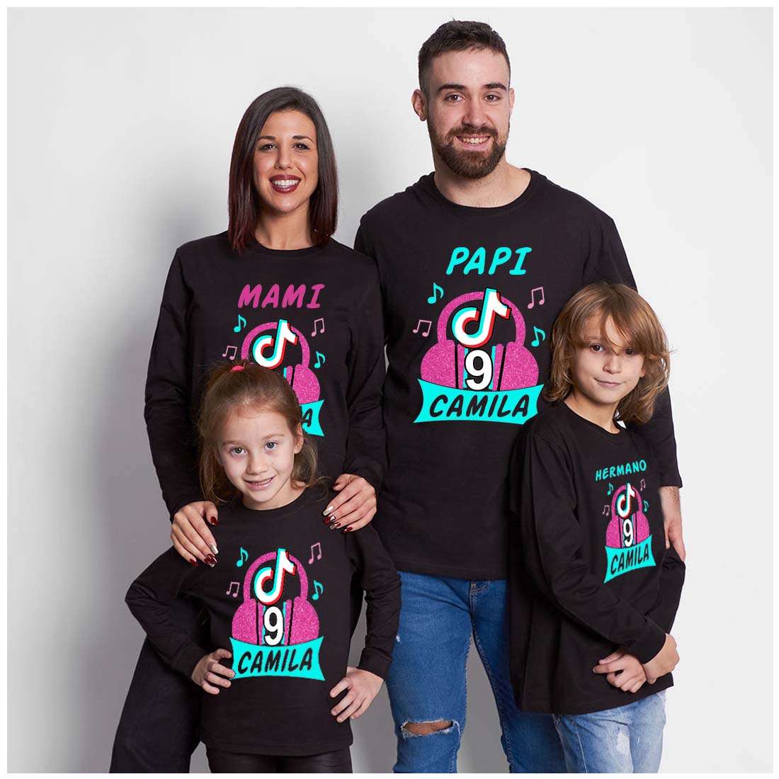 Pack camisetas tik tok camila