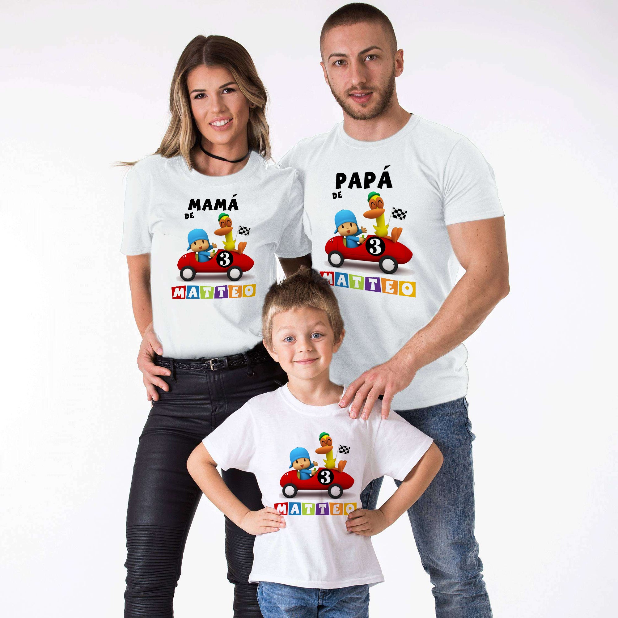 Papá Mamá Estampados De Camisetas Familiares Camisetas Familiares