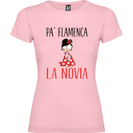 Camiseta personalizada despedida de soltera flamencas