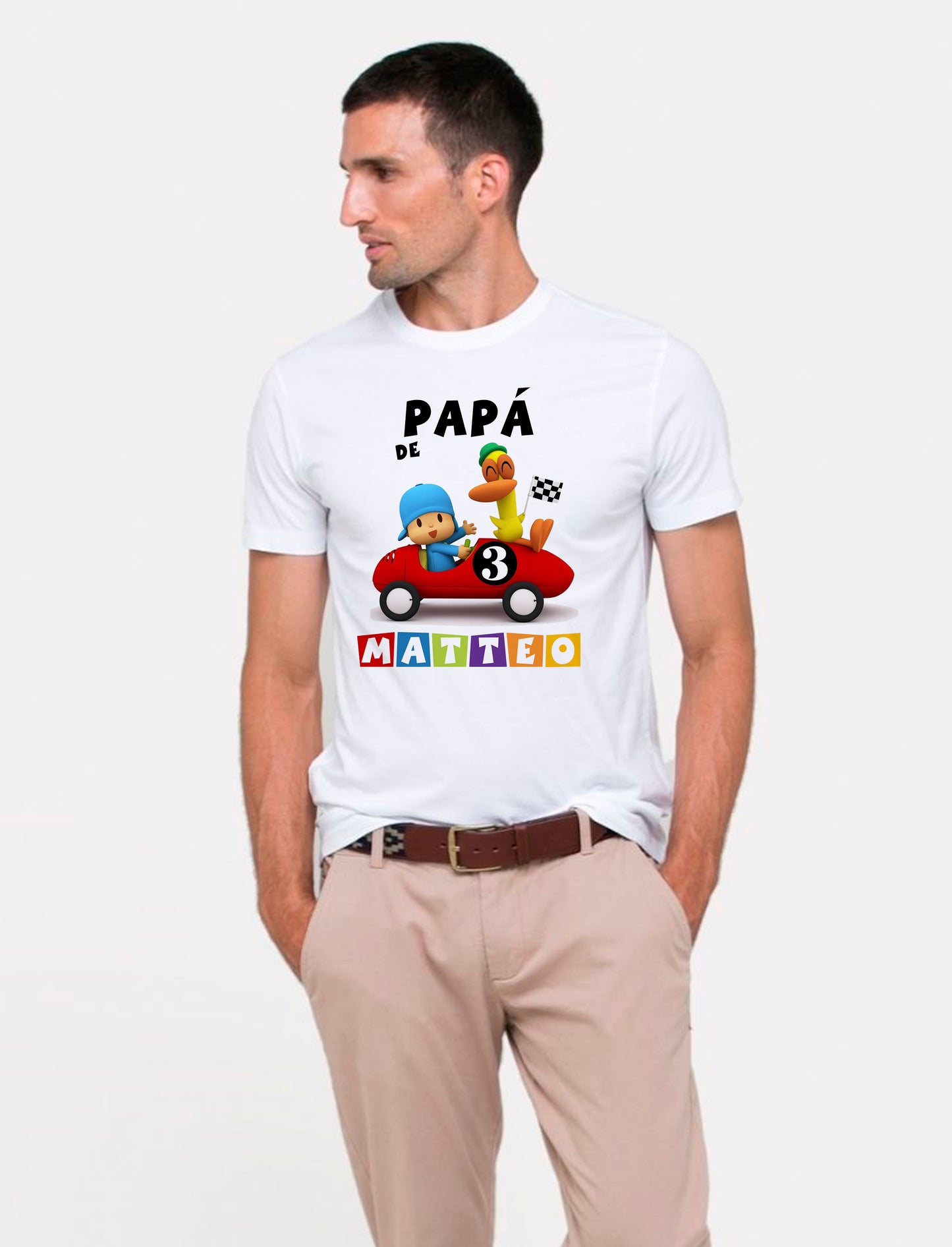 Camiseta personalizada familia Pocoyo