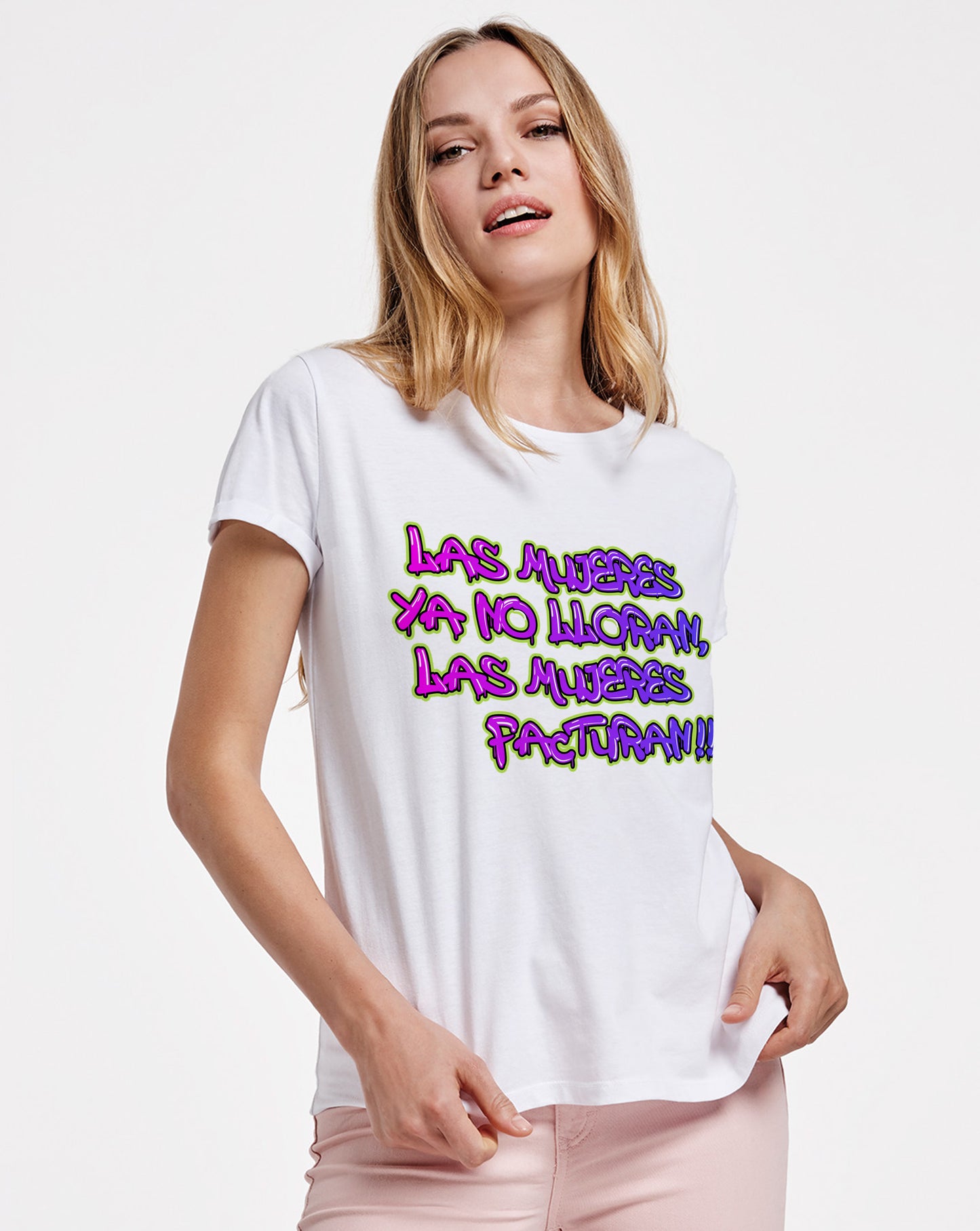 Camiseta personalizada las mujeres no lloran