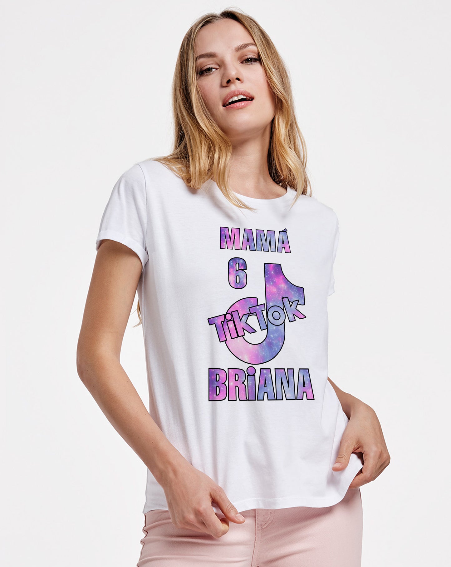 Camiseta personalizada familia tik tok