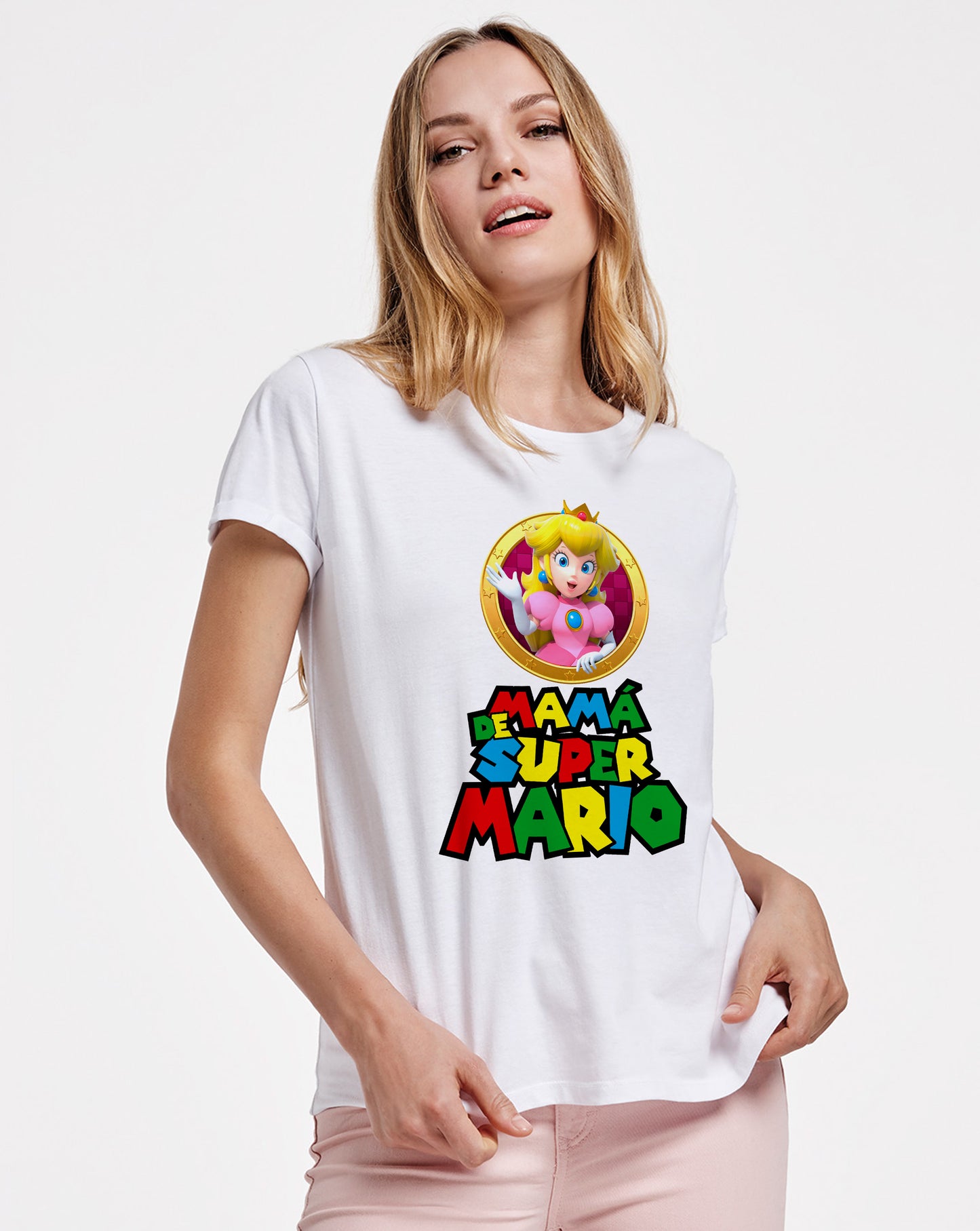 Camiseta personalizada familia super mario