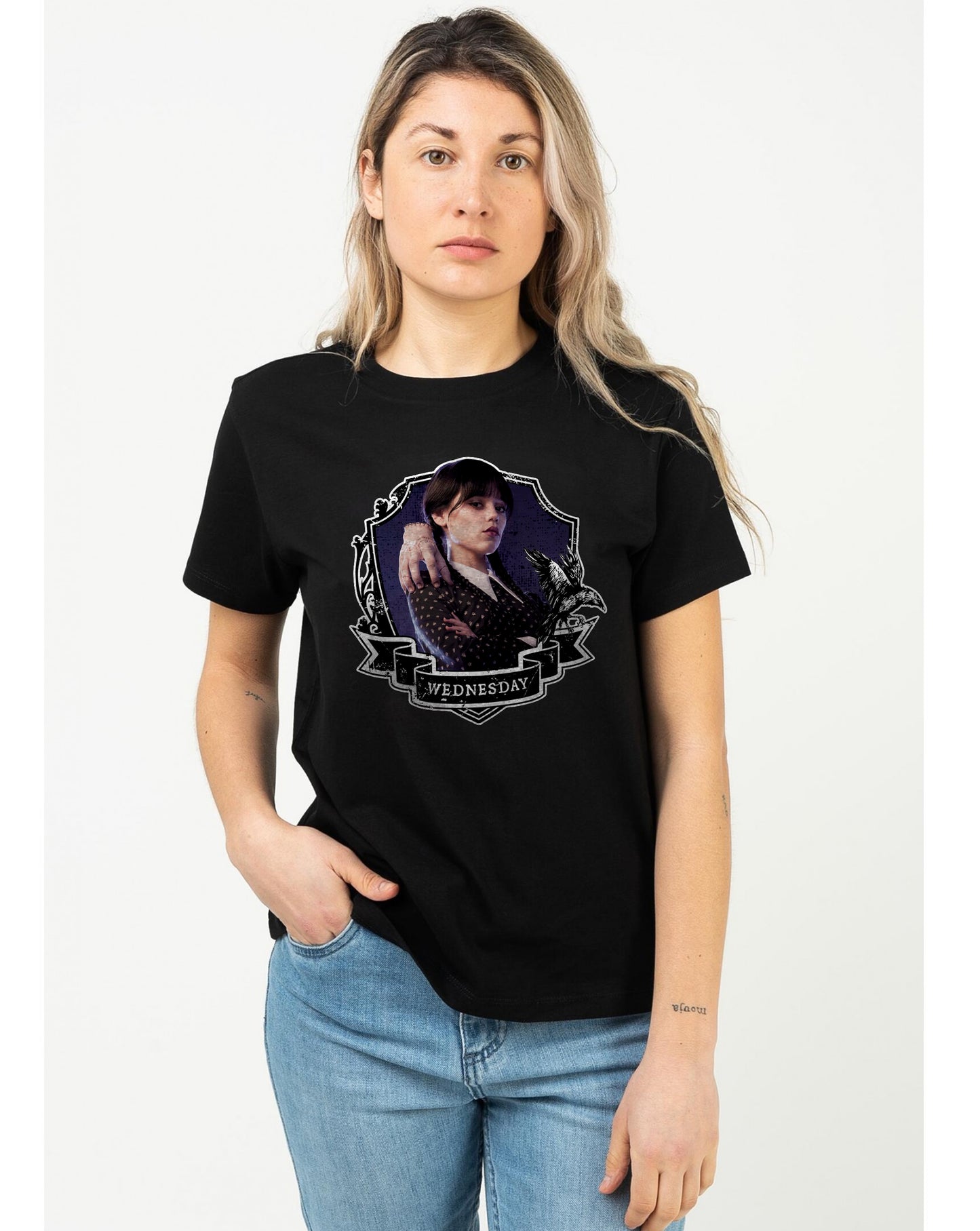 Camiseta personalizada Miercoles Addams