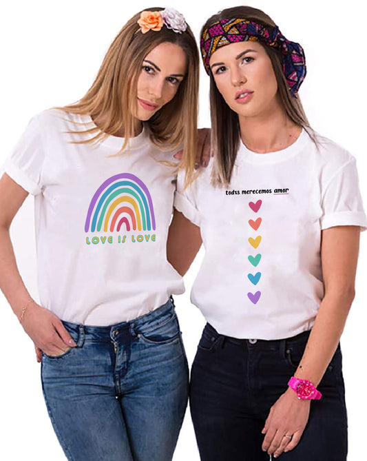 Camiseta personalizada todxs merecemos amor