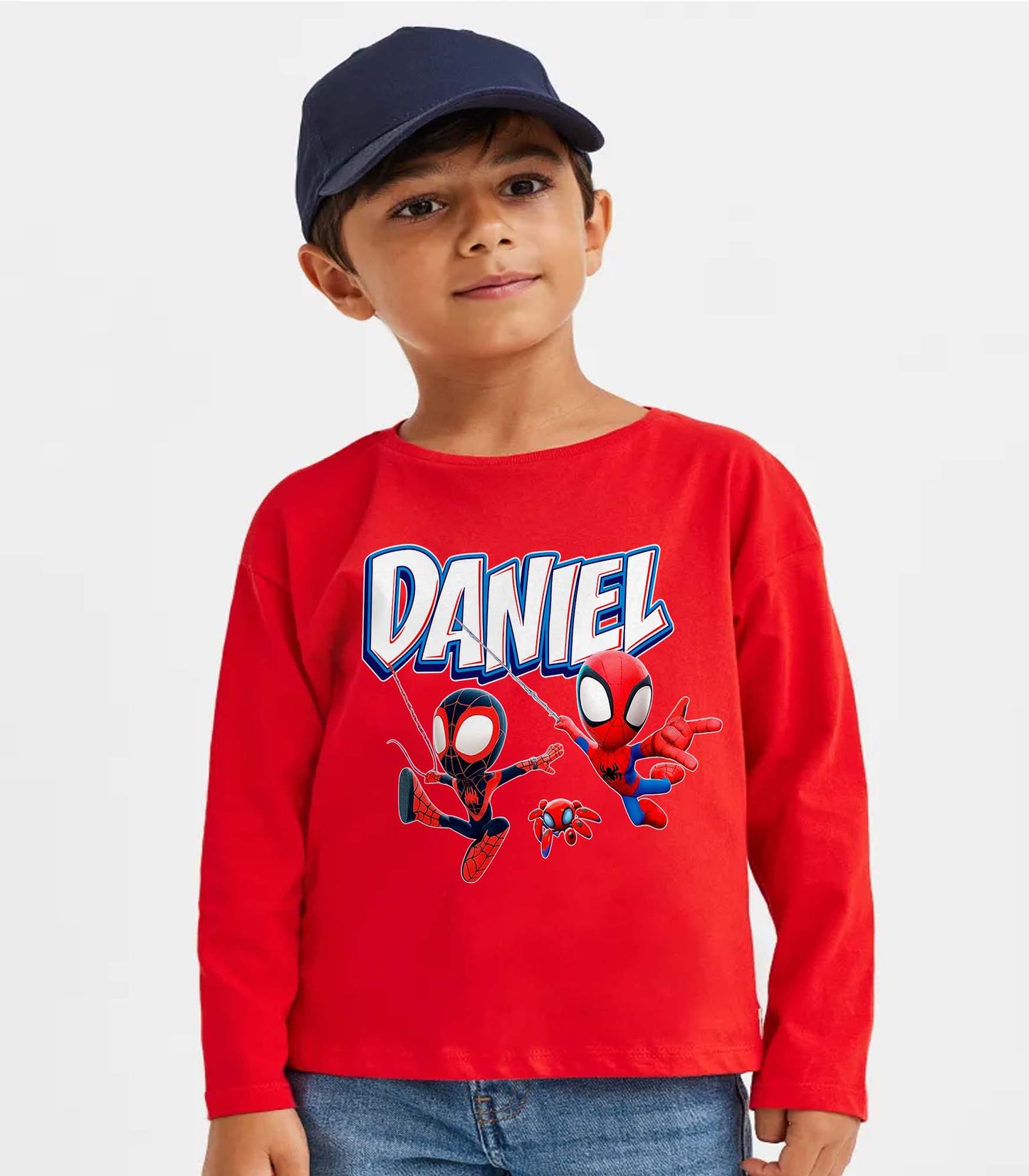 Camiseta personalizada Spidey y sus amigos