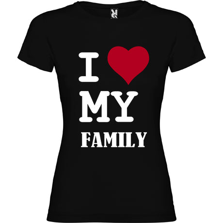 Camisetas personalizadas I love my family