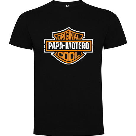 Camiseta personalizada Papá motero harley