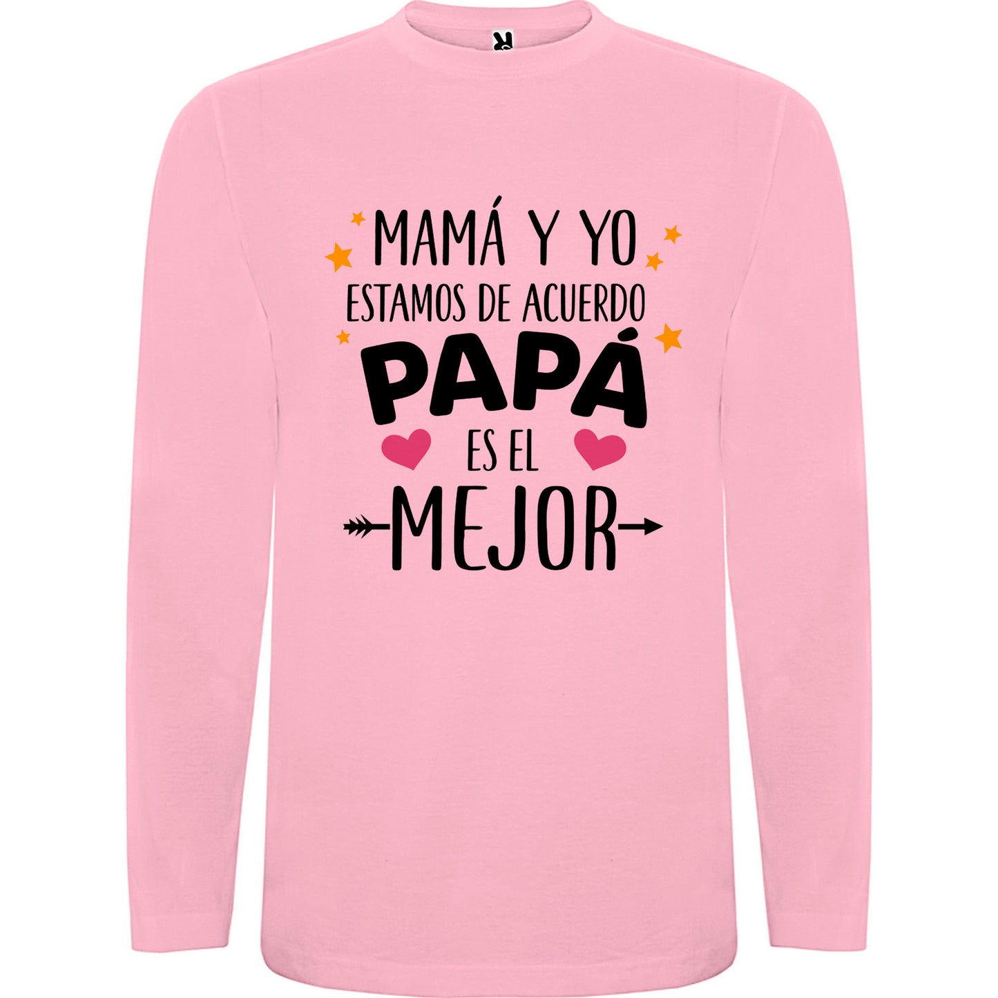 Camisetas mangas largas - Papá es el mejor