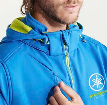 Chaqueta Softshell con capucha Yamaha Monster