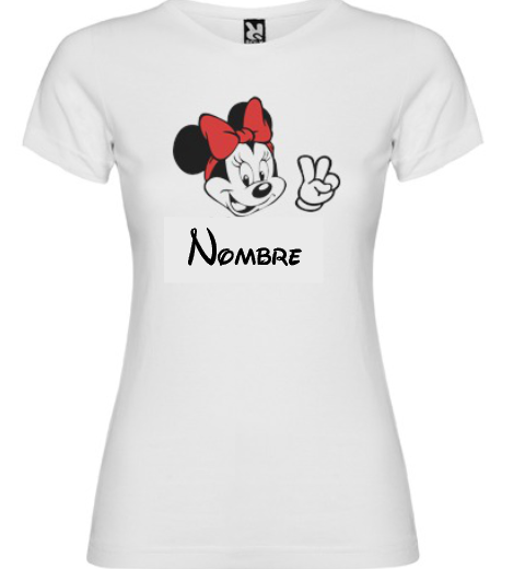 Camisetas personalizadas mikey y minnie