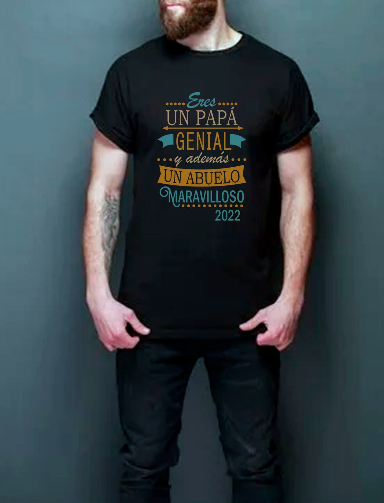 Camiseta personalizada abuelo maravilloso