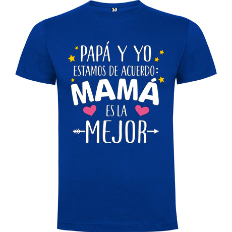Camiseta personalizada Mamá es la mejor