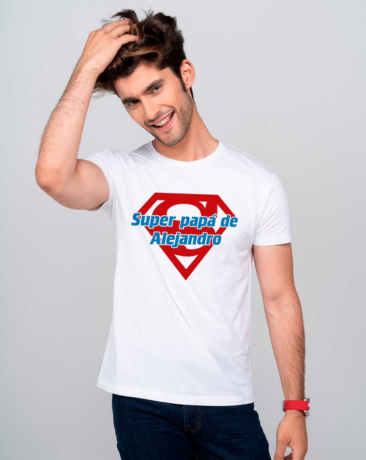 Camiseta personalizada Super papá