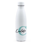 Botella personalizada con nombre de aceri inox
