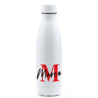 Botella personalizada con nombre de aceri inox