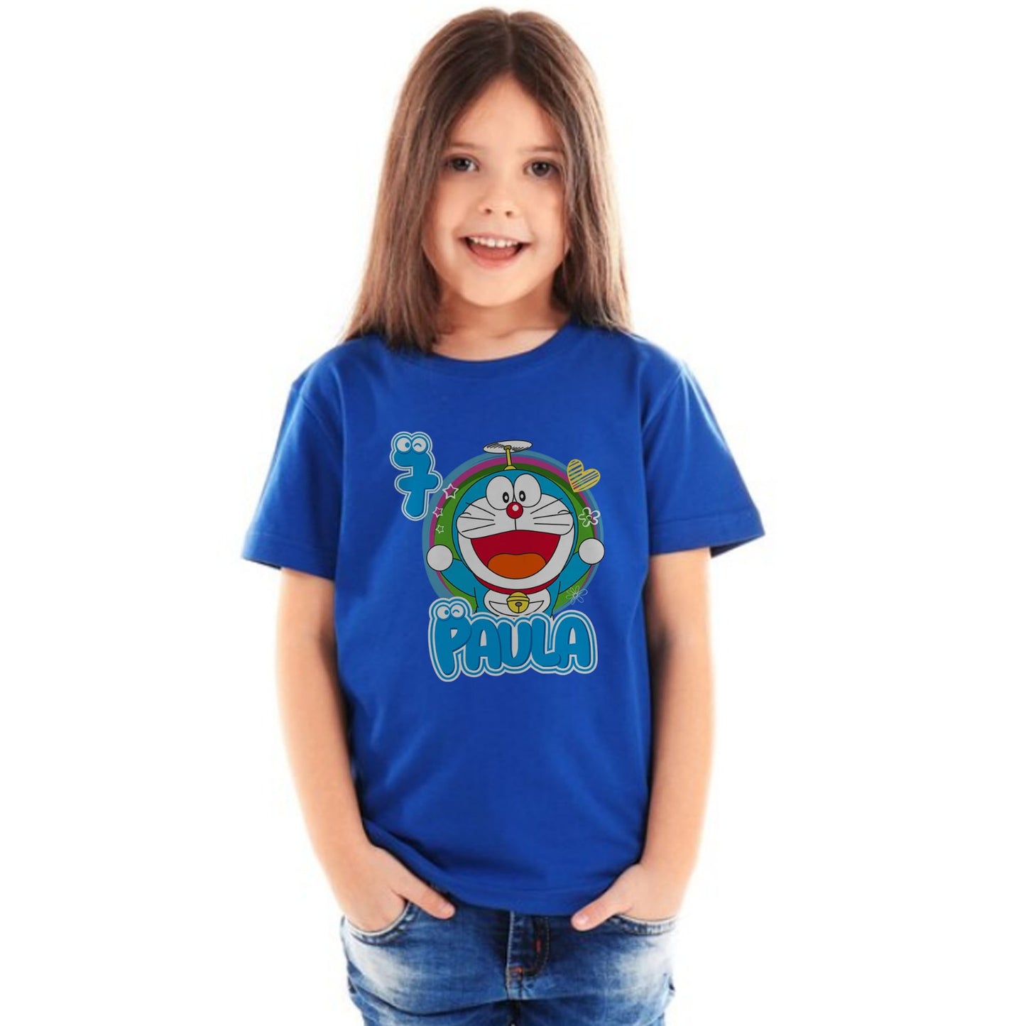 Camiseta mas gorra Doraemon personalizadas