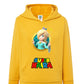Sudadera princesa super mario personalizada