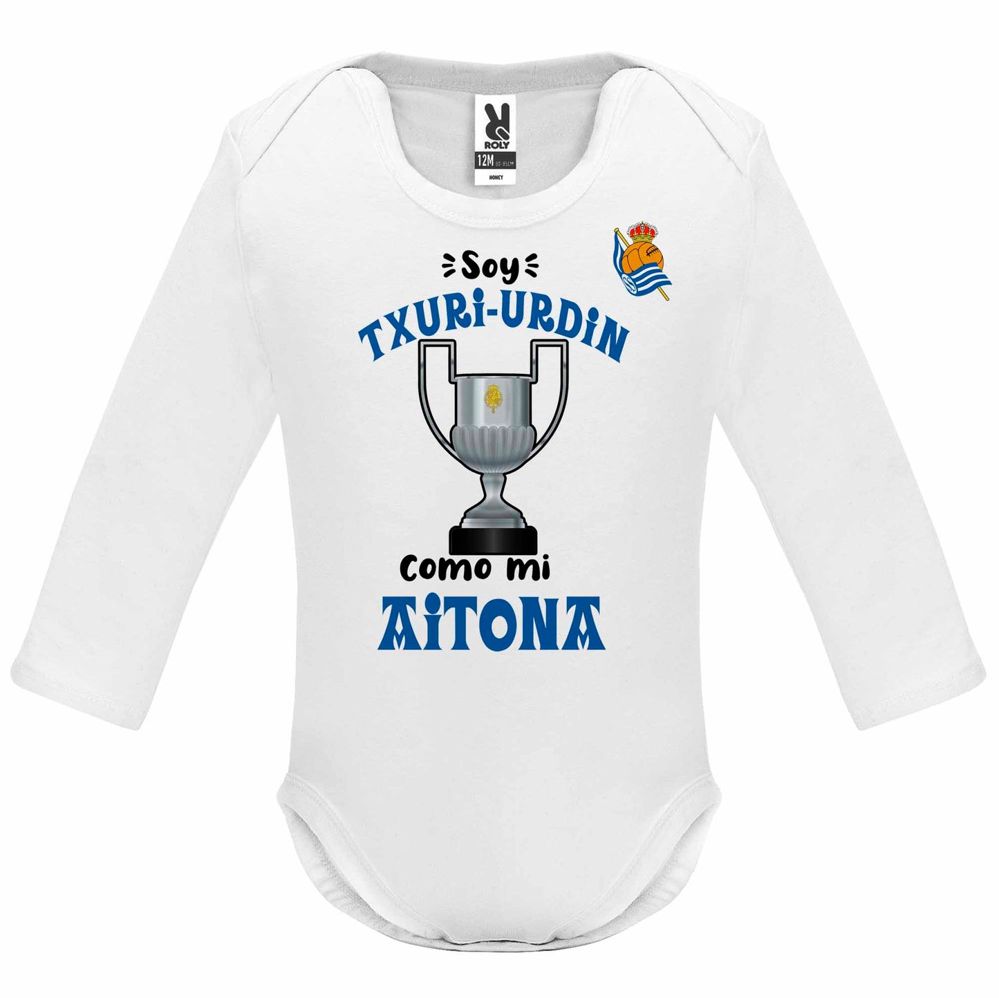 Body personalizado Real Sociedad COPA DEL REY