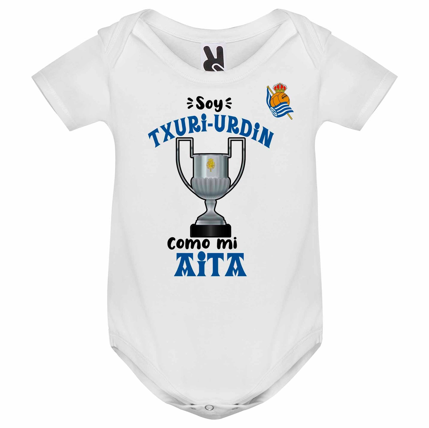 Body personalizado Real Sociedad COPA DEL REY