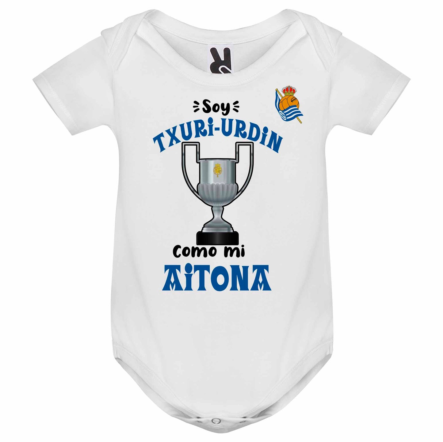 Body personalizado Real Sociedad COPA DEL REY