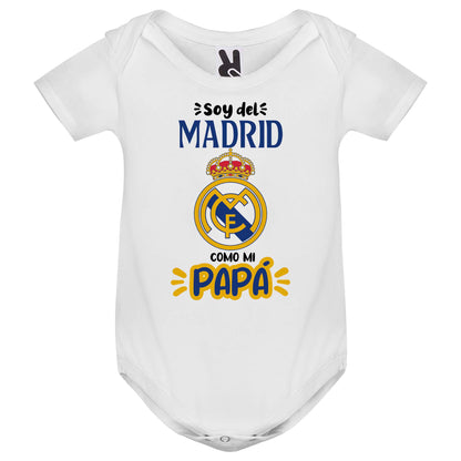 Body soy del Real Madrid personalizado