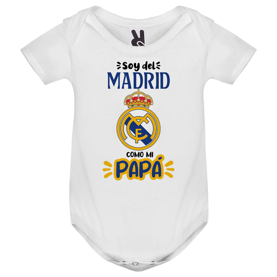 Body soy del Real Madrid personalizado