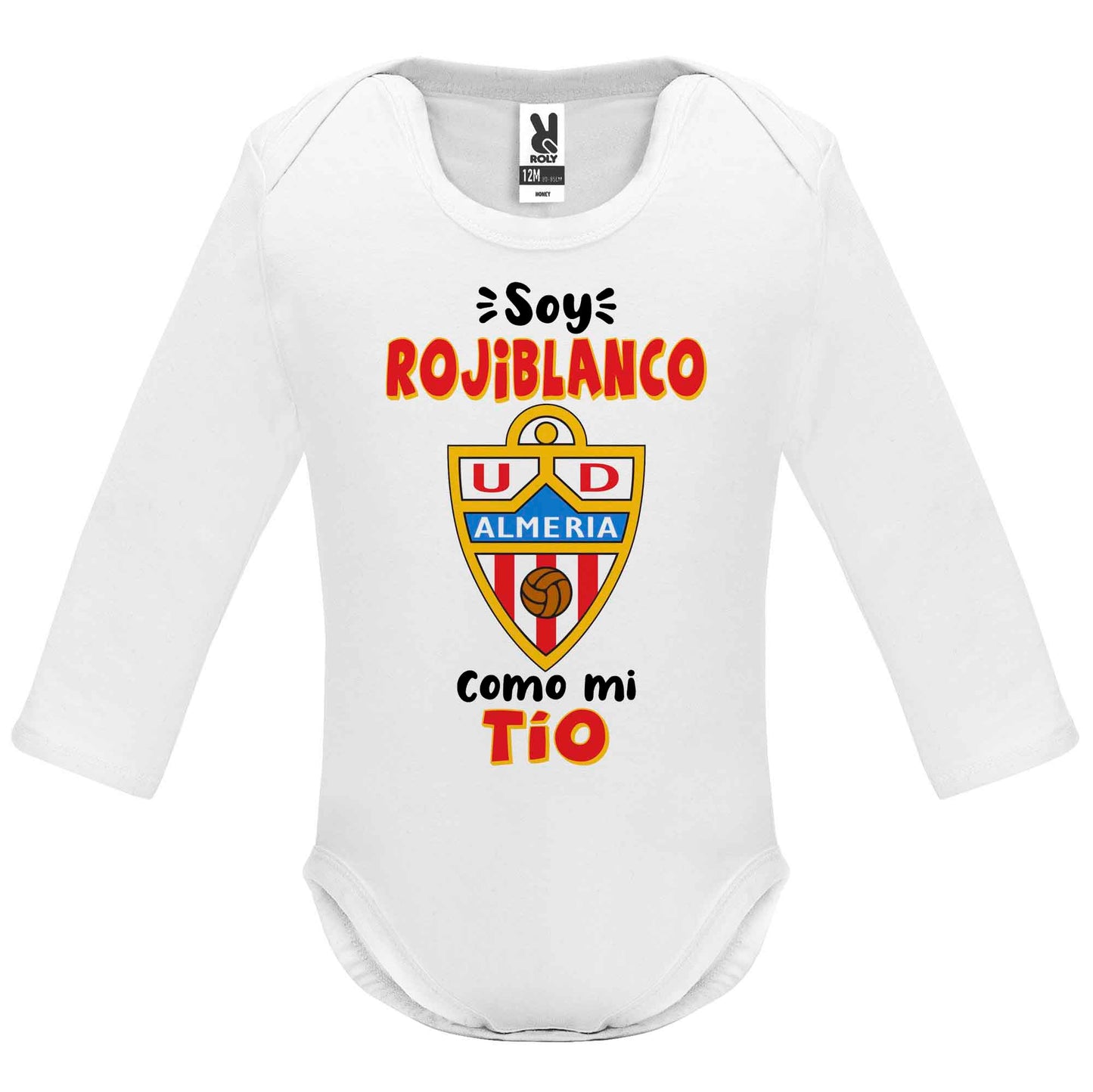 Body de bebe personalizado U.D.Almeria