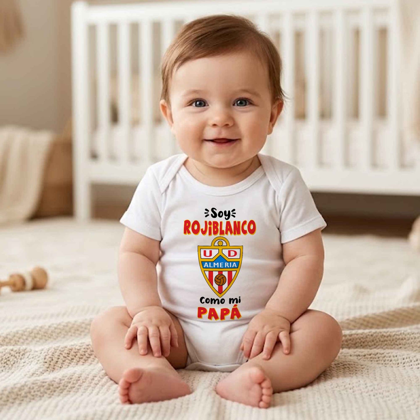 Body de bebe personalizado U.D.Almeria