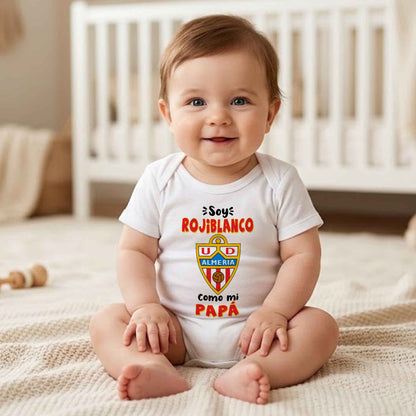 Body de bebe personalizado U.D.Almeria