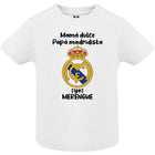 Body personalizado Real Madrid merengue