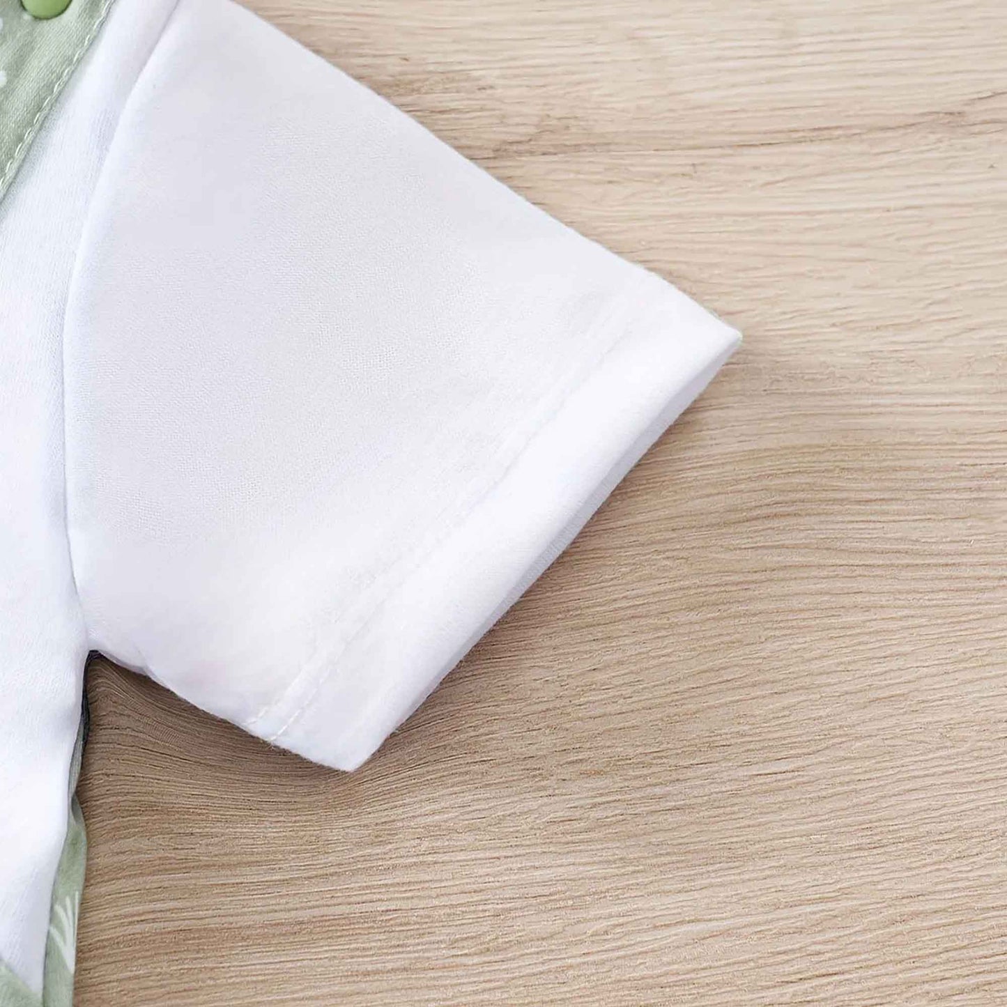 Body de bebe mangas cortas diseño zoo personalizado